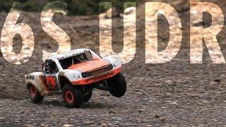 6s POWER - First experience  Traxxas Unlimited Desert Racer