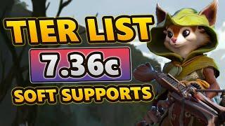 Soft Support Tier List  Dota 2 7.36c