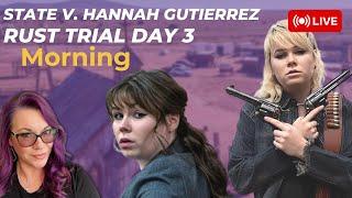 State v Hannah Gutierrez Rust Armorer Trial Day 3 Morning- FBI forensic witnesses