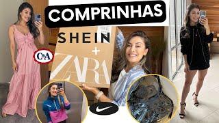 COMPRINHAS SHEIN ZARA BOLSA BALENCIAGA C&A NIKE e APPLE