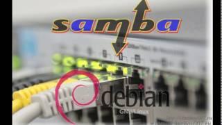 Как установить и настроить samba  в Debian