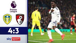 Tor-Spektakel mit später Entscheidung  Leeds - Bournemouth 43  Highlights - Premier League 2223