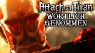 Attack on Titan Opening 1 - Wörtlich Genommen Parodie Cover