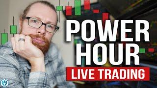 LIVE POWER HOUR and Recap - Live Stock Trading - DAY TRADING with Ross