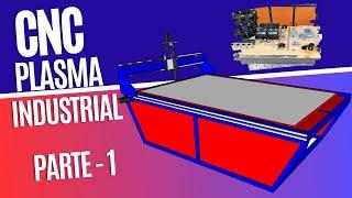 Como Fazer uma CNC PLASMA - Parte 01 - Estamos começando uma CNC PLASMA NÍVEL INDUSTRIAL.