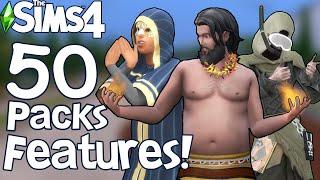 The Sims 4 50 PACKS FEATURES You Might Not Know