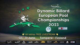 Final Ronald Regli vs Stefan Kasper 10 Ball Dynamic Billard European Championships Men 2023