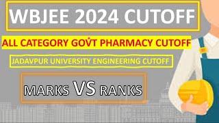 WBJEE 2024 CUTOFFWBJEE 2024 RESULTWBJEE 2024 MARKS VS RANKWBJEE COUNSELLING 2024 #wbjee2024