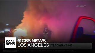 405 Freeway reopens after deadly crash near Culver City