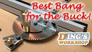 Drillpro Miter Gauge Box Joint Jig  Best Tool for Your Money  Banggood Woodworking Tools Review