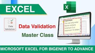 Data Validation in excel