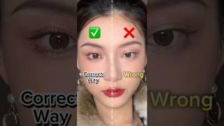 Eyeshadow makeup for beginners #makeup #douyin #tutorial