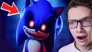 СРОЧНО SONIC.EXE СТАЛ МОНСТРОМ  АНИМАЦИЯ СОНИК EXE Жуткий мультик Реакция