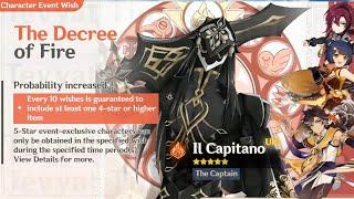 New Update CAPITANO IS NOT THE CHARACTER WE EXPECTED NATLAN INFO - Genshin Impact