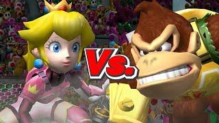 Mario Strikers Charged - Peach Vs. Donkey Kong