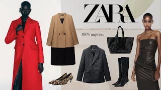 ОСЕНЬ В ZARA  Пальто из 100% шерсти  Шопинг влог  Минск Беларусь