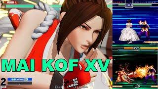 Mai KOF 2002 UM KOF XV Comparación Poderes DM Doble SDM Oculto Climax