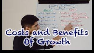 Y1 19 Costs and Benefits of Economic Growth for Living Standards With Evaluation