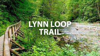 Lynn Headwaters Loop Trail North Vancouver BC 4K Virtual Hike