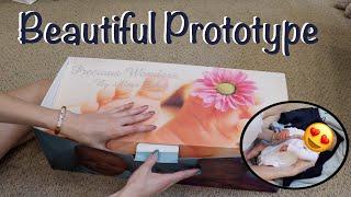 Beautiful Prototype Reborn baby Box Opening Alexa Calvo Baby  Kelli Maple