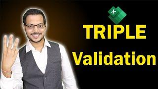 Triple Data Validation In Excel  POSSIBLE NOW  How to apply Triple Data Validation