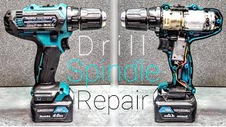 Repair of very used spindle drill