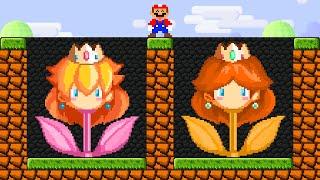 Can Mario Collect Peach Flower and Daisy Flower in New Super Mario Bros Wii