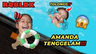 TOLONG AMANDA TENGGELAM DI WATERPARK ROBLOX INDONESIA