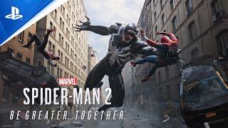 Marvels Spider-Man 2 - Be Greater. Together. Trailer I PS5 Games