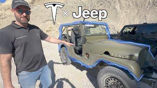 TESLA POWERED JEEP