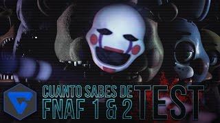 Cuanto Sabes De Five Nights At FreddyS 1 Y 2 ?  Test 25 Preguntas Bersgamer