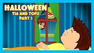 HALLOWEEN STORY Part 01 - Tia and Tofu Stories  Tia and Tofu Celebrating Halloween