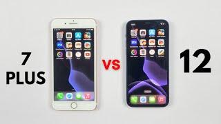 iOS 15 Vs iOS 17 SPEED TEST - iPhone 7 Plus vs iPhone 12