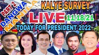 KALYE SURVEY LIVE at Part2 DANGWA FLOWERS MARKET MANILA