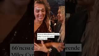 Gündem  Miley Cyrusun ilk Grammysi