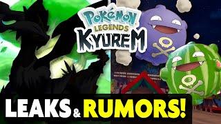 HUGE LEAK UPDATE LEGENDS KYUREM? New Forms and More for Pokemon DLC