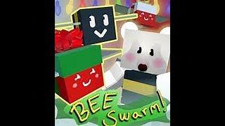 Bee Swarm Simulator GRINDING BEESMAS w viewers snowbear carries. robo party caries.