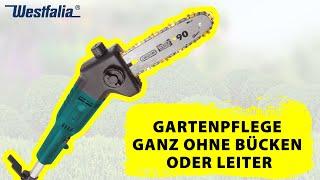 Gartenmeister 3 in 1 Elektrisches Multi-Tool „GM EMT 5007“ mit Teleskopstiel + Tragegurt Westfalia