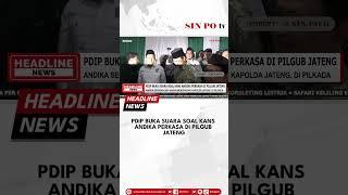 PDIP Buka Suara Soal Kans Andika Perkasa Di Pilgub Jateng #sinpotv #shorts #pdip #pilgub #andika