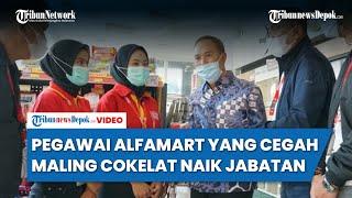 Pegawai Alfamart yang Cegah Maling Cokelat Naik Jabatan