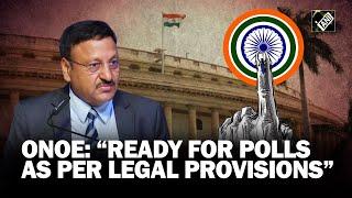 “Ready for polls as per legal provisions” CEC Rajiv Kumar on ‘One Nation One Election’