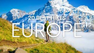 Top 20 Best Hikes in Europe  Europe Hike  Adventure Travel Video