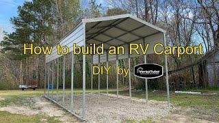 RV 101® - How to build an RV Carport