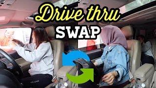 DRIVE THRU SWAP CHALLENGE  MBAK KFC SAMPE NYAMPERIN KITA ??? Indonesia