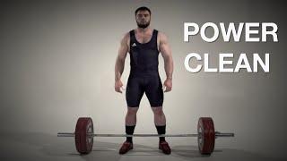 Power CLEAN  Olympic weightlifting