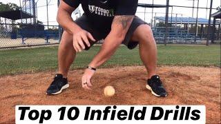 Top 10 Infield Drills for Baseball Players of ALL Ages & Skill Level Super Easy & Effective