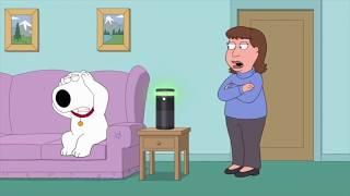 Brian downloads Yoko Ono - Family Guy Scene Season 16 Episode 17