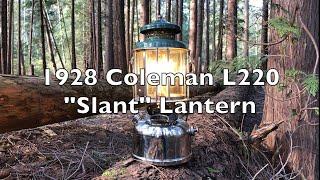 1928 Coleman L220 Slant Lantern