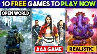 10 FREE Games You Can Play Right Now  High Graphics AAA Games WITH DOWNLOAD LINKS