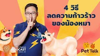 PODCAST Pet Talk  EP.3 - 4 วิธีลดความก้าวร้าวของน้องหมา